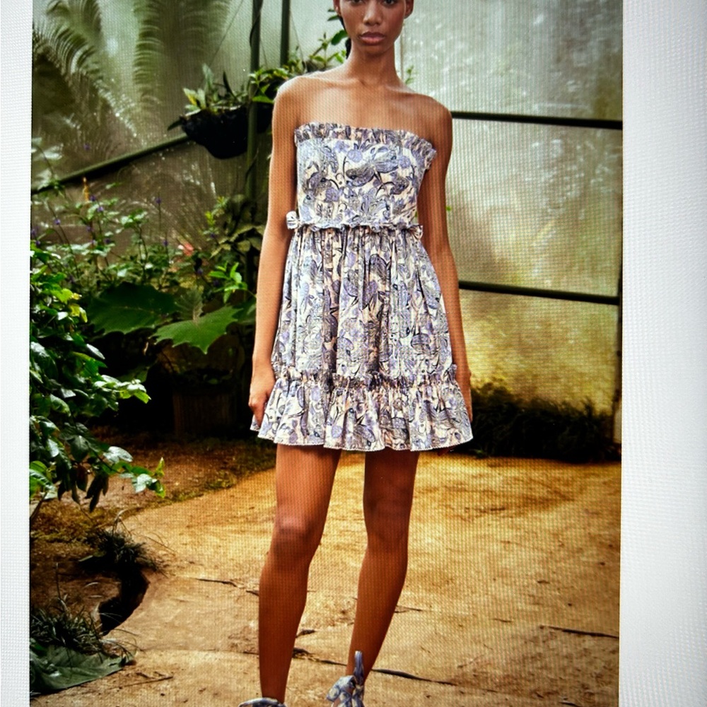 Agua Bendita Rosa Lavanda Dress